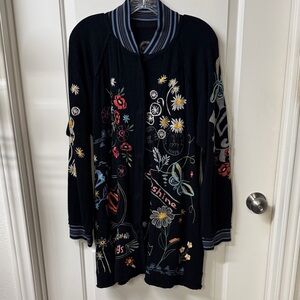 Johnny Was BiyA sweater coat